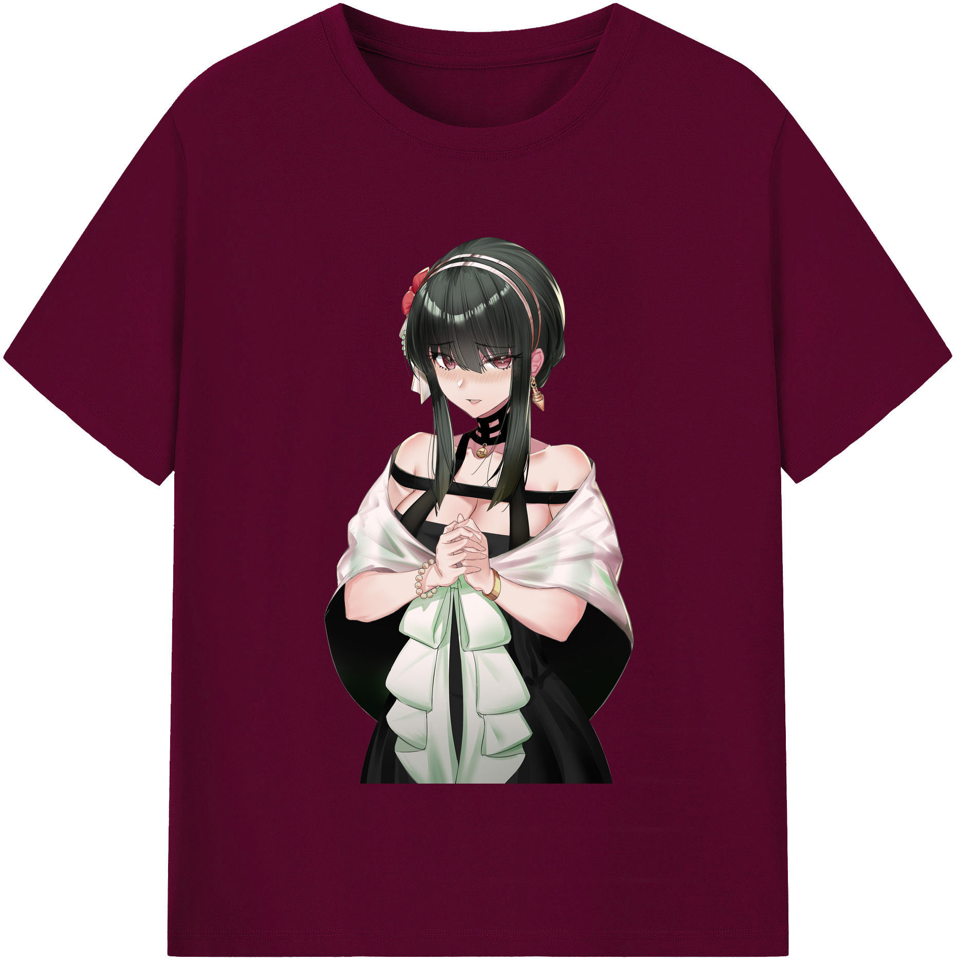 （画像用） SPY×FAMILY间谍家家酒 レディースカジュアルプリントTシャツ（綿100％）